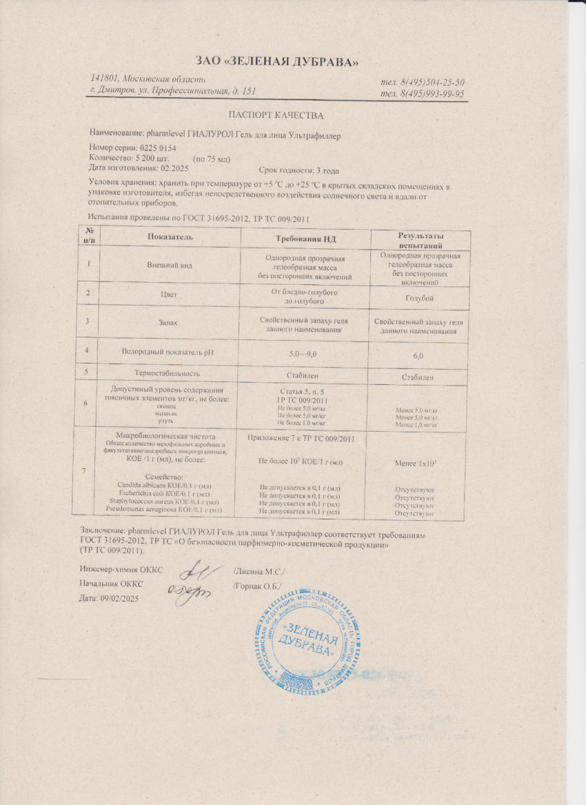 Паспорт №022025